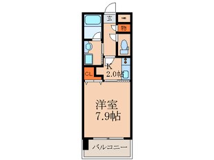 グランシス江坂の物件間取画像